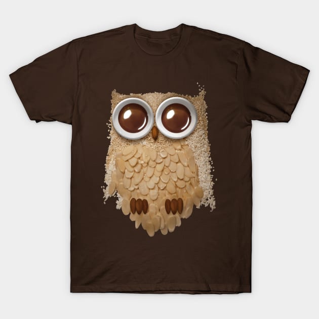 Owlmond No.2 T-Shirt by ivejustquitsmoking